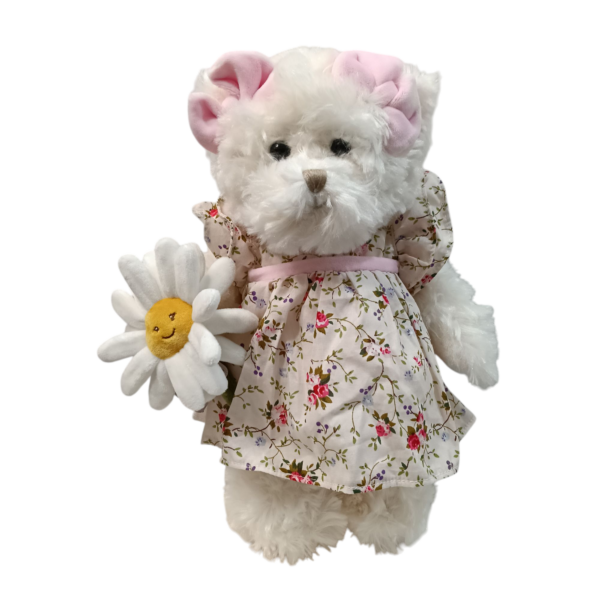 Orsetta con fiore - immagine 8