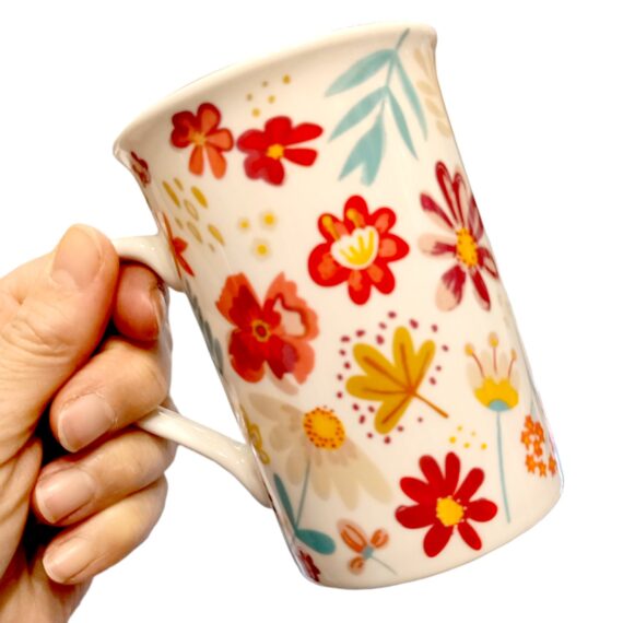 Flora tazza bianca (mug)
